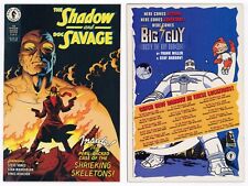 Shadow & Doc Savage #2 (VF+ 8.5) DAVE STEVENS Cover Art Vance 1995 Dark Horse