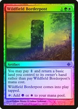 Wildfield Borderpost FOIL Alara Reborn NM Artifact Common CARD ABUGames