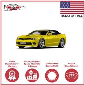 Se adapta a Chevrolet Camaro 2011-2015 parte superior convertible y ventana de vidrio térmico Twillfast - Imagen 1 de 3