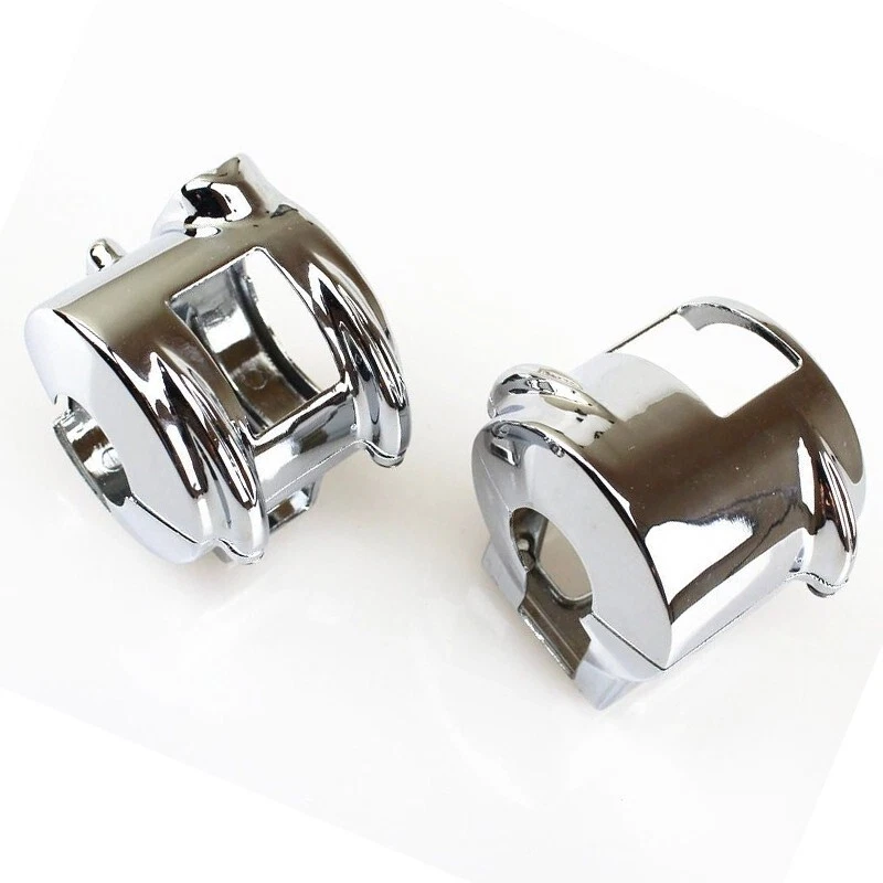 Cubierta de carcasa de interruptor de arranque cromada para Honda VTX1800 Modeis C/R/S/F/N 2002-2008 Foto 1 de 4