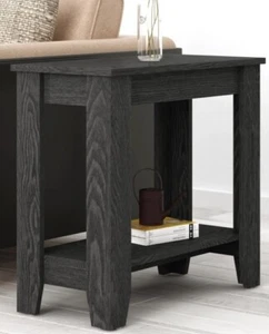 Lark Manor Weddel Basilico End Table - New Fg-dj-pu-16-881-way Dark Grey Oak - Picture 1 of 5