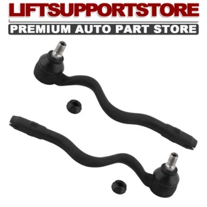 Pair (2) Front Outer Tie Rod End Links Left & Right Kit For BMW 3 Series E36 E46 - Picture 1 of 9