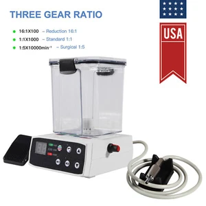 Dental Electric LED brushless Micro Motor with Water Tank - Picture 1 of 24