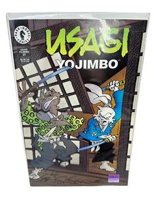 Signed Autographed Stan Sakai +Sketch Usagi Yojimbo Comic Issue #27 TMNT Ninja - Picture 1 of 2
