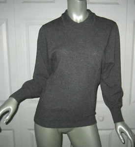 COMME DES GARCONS grauer Pullover Pulli mit Kragen Medium Japan - Bild 1 von 7