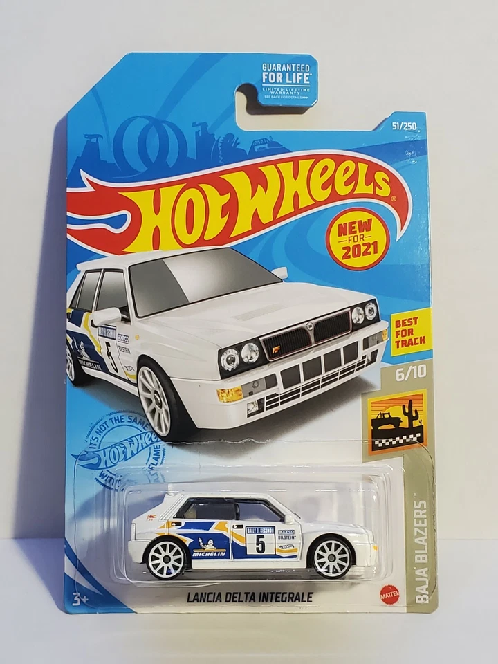 Blazer Hot Wheels Lancia Delta Integrale Baja 6/10 2021 51/250 Foto 1 de 1