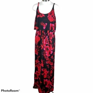 jeans by buffalo Maxi Floral Dress Size Medium - Picture 1 of 8