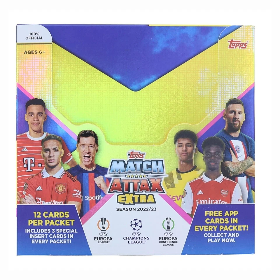 2022-23 Topps Match Attax Extra - UEFA - Elige tu tarjeta - Casi como nueva - Caja nueva Foto 1 de 1