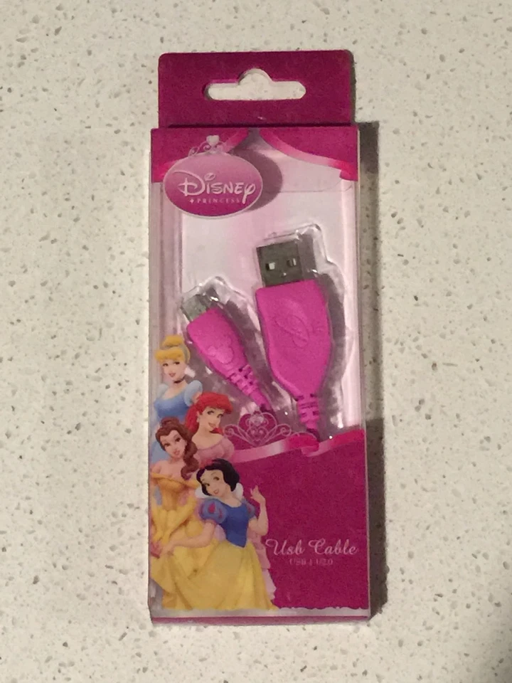 Disney Princess Mini USB Cable (USB 1.1/2.0) - Image 1 of 1