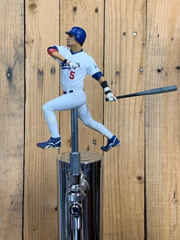 Los Angeles Dodgers Beer Keg Tap Handle BASEBALL Nomar White Jersey Cover