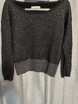 ALICE + OLIVIA SUÉTER USADO NEGRO PLATA MUJER SM Foto 1 de 4