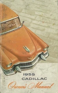 1955 Cadillac Owners Manual User Guide Reference Operator Book Fuses Fluids OEM - Picture 1 of 1