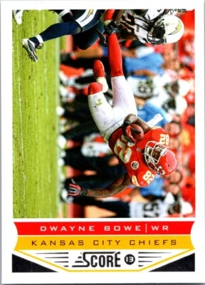 2013 Score Dwayne Bowe Kansas City Chiefs #108 - Image 1 of 2