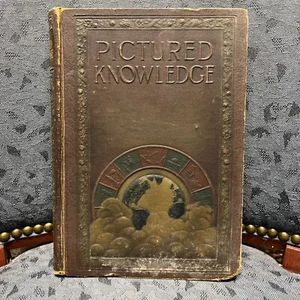 Pictured Knowledge Book 3 1926 Vintage Book Illustrated History Marshall Hughes - Picture 1 of 6