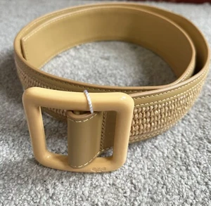 Cintura Max Mara Weekend Bocca Taglia L In Beige - Foto 1 di 5