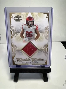 Reliquia de novato Leaf Trinity Dalton Kincaid 2023 usada por el jugador - Imagen 1 de 2