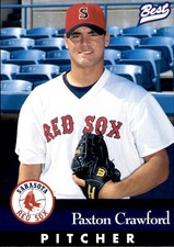 1997 Sarasota Red Sox Best #6 Paxton Crawford Little Rock Arkansas Baseball Card