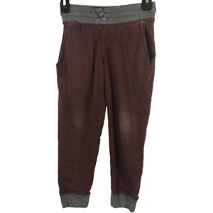Amplify Boys Jogger Pants Maroon Stretch Waist Size Small 8 Preowned - Picture 1 of 7
