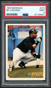 1993 BOWMAN BO JACKSON #415 2-SPORT LEGEND WHITE SOX PSA 9 MINT - Picture 1 of 3