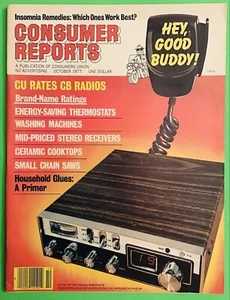 Consumer Reports Magazine (Oct 1977) Volume 42, No. 10; CB Radios; Newsstand Ed - Picture 1 of 3
