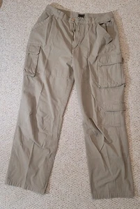 Pantalones de carga vintage caqui MOTOGP 36x34 (ajuste 34x32) 2002 con licencia oficial Dorna - Imagen 1 de 8