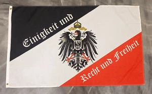 Fahne Flagge Deutsches Reich - Einigkeit Recht und Freiheit - 90 x 150 cm - Bild 1 von 2