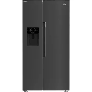 Beko ASP342VPZ American Style Fridge Freezer with Plumbed Water, Ice Dispense... - Picture 1 of 7
