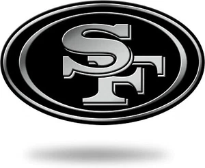 NUEVO RICO Industries SAN FRANCISCO 49ERS 49ERS NFL Emblema Automático Moldeado - Imagen 1 de 1