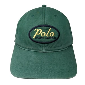 Vintage Polo Sport Ralph Lauren Slideback Hat Green OSFA Embroidered Logo - Picture 1 of 9