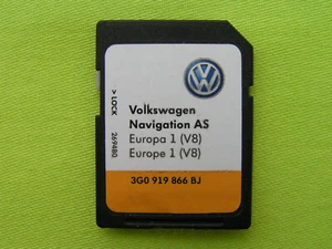 SD CARD NAVIGATION AS DEUTSCHLAND 2022 VW DISCOVER MEDIA 2 POLO T-CROSS TAIGO - Bild 1 von 1