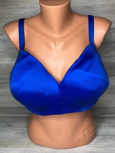 Smart & Sexy Women's SA1375 Blue Wirefree Padded Bra Size 42DDD - Picture 1 of 3