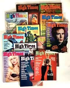 1977 High Times Magazine Complete Set – 12 Issues – Near Mint - Picture 1 of 6