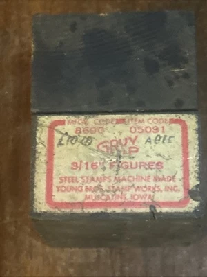 Estampillas de colección Young Brothers funciona con números de 9 piezas 05091 Foto 1 de 4