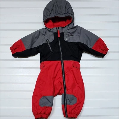 Traje de nieve impermeable omniescudo de una pieza Columbia para bebés/niños pequeños Foto 1 de 4
