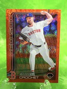 Garrett Crochet /25 Orange Holo Foil - 2025 Topps Series 2 #419 Boston Red Sox - Picture 1 of 11