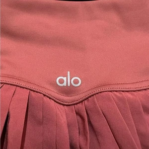 Gonna tennis ALO YOGAVarsity plissettata in jersey elasticizzato taglia S - Foto 1 di 6