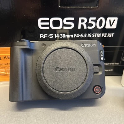 Canon EOS R50V Body neuwertig in OVP - Bild 1 von 4