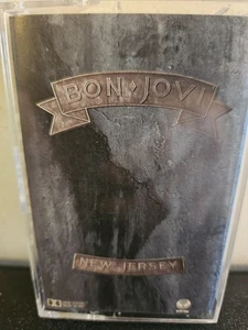 BON JOVI New Jersey 1988 CASSETTE TAPE GLAM/HAIR METAL HARD ROCK VERTIGO - Picture 1 of 6