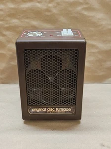 Pelonis Del Rain Model 1500-IV Original Disc Furnace Ceramic Space Heater 8"x6" - Picture 1 of 5