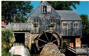 Plymouth Massachusetts Jenny Grist Mill Spring Lane - Bild 1 von 2