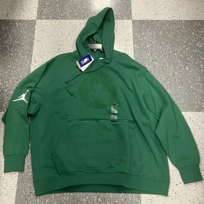 NWT Men’s Nike Jordan Boston Celtics Pullover Hoodie Statement Edition NBA 3XL - Image 1 of 4