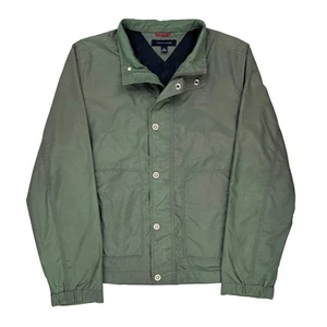 Tommy Hilfiger Jacket - Large Green Polyester - Picture 1 of 9