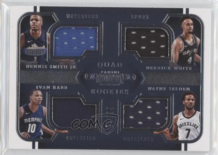 2017 Dominion Quad Rookies /99 Wayne Selden Jr Dennis Smith Derrick White #30 RC - Image 1 of 2