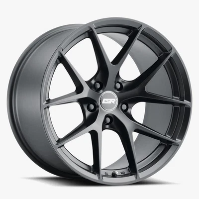 ESR Wheels Rim FORGETECH SERIES RF2 18x8.5 5x112 ET30 Matte Black - Изображение 1 из 4