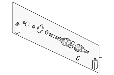 Genuine Mitsubishi Outer Boot 3817A134 - Image 1 of 2