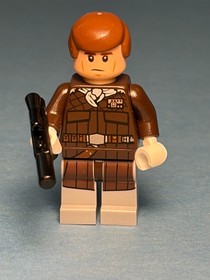 Lego Star Wars Minifig sw0727 - Han Solo (Hoth) - Light Scratches/No Cracks