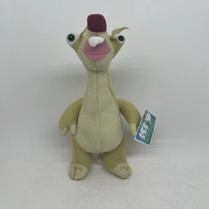 "Figura de peluche Ice Age 2 Sid The Sloth The Meltdown película juguete promocional 9"" nueva con etiquetas" - Imagen 1 de 7