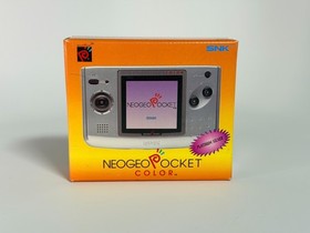 Neo Geo Pocket Color Platinum Silver Console CIB Complete in Box Tested