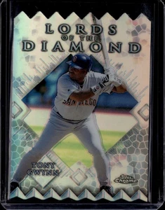 1999 Topps Chrome #LD12 Tony Gwynn Lords of the Diamond Refractors - Picture 1 of 2