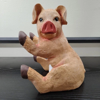 Suporte de papel higiênico porco penico muito fofo e exclusivo  - Imagem 1 de 4